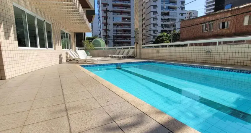 Apartamento para locação em praia grande, canto do forte, 1 dormitório, 1 banheiro, 1 vaga
