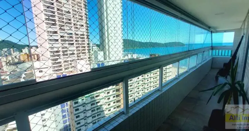 Apartamento para venda em praia grande, guilhermina, 4 dormitórios, 4 suítes, 5 banheiros, 2 vagas