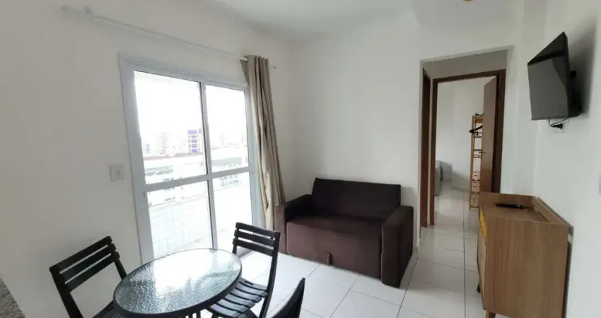 Apartamento para venda em praia grande, boqueirão, 1 dormitório, 1 banheiro, 1 vaga