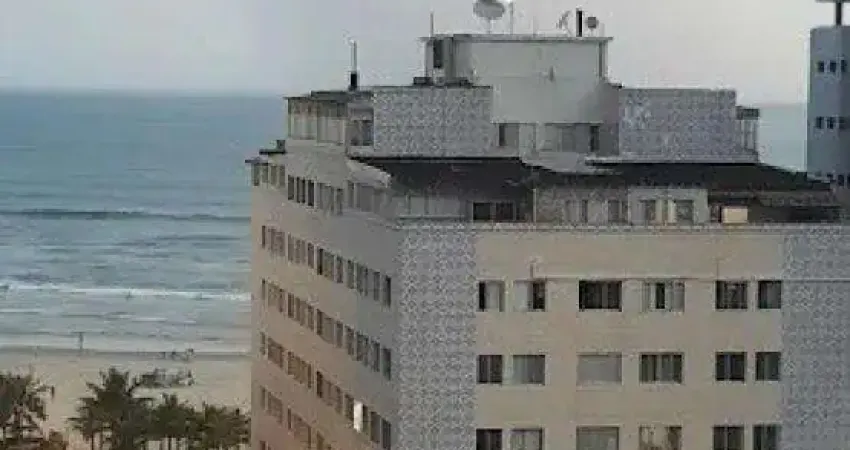 Apartamento com 1 dormitório em Praia Grande, Vila Mirim, prédio frente ao mar com elevador. R$ 250.000,00 a vista.
