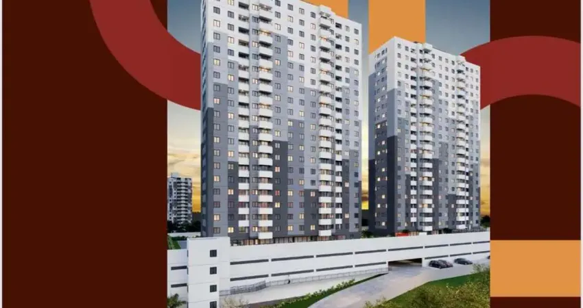 Minha casa minha vida, 2 dormitórios, sacada, vaga de garagem, lazer