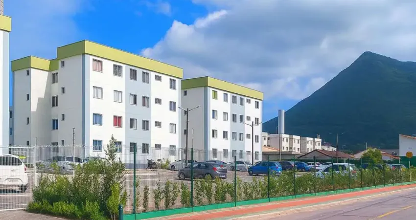 Apartamento para venda em palhoça, guarda do cubatão, 2 dormitórios, 1 banheiro, 1 vaga