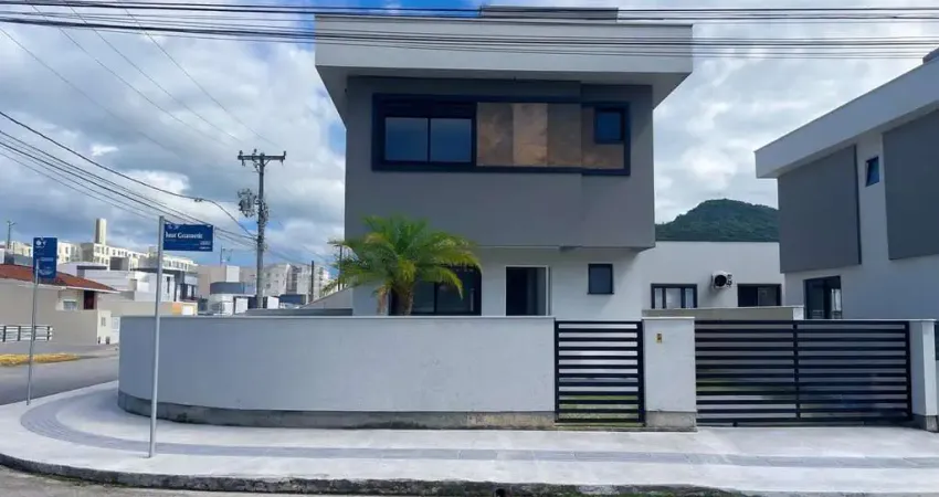 Sobrado para venda em palhoça, bela vista, 2 dormitórios, 1 suíte, 3 banheiros, 1 vaga