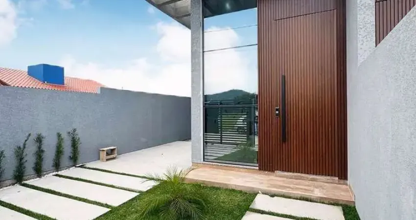 Casa para venda em palhoça, guarda do cubatão, 3 dormitórios, 1 suíte, 2 banheiros, 1 vaga
