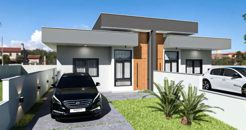 Casa para venda em palhoça, guarda do cubatão, 2 dormitórios, 1 suíte, 1 banheiro, 2 vagas