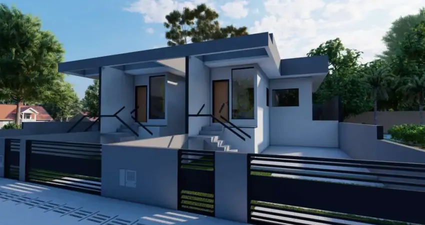 Casa para venda em palhoça, bela vista, 2 dormitórios, 1 banheiro, 1 vaga