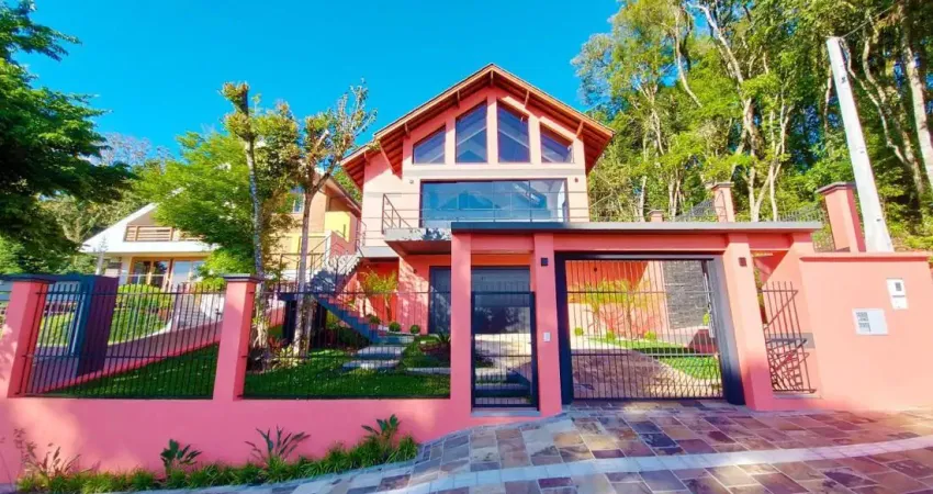 Casa com linda vista ao ladinho do centro de nova petropólis na serra gaúcha
