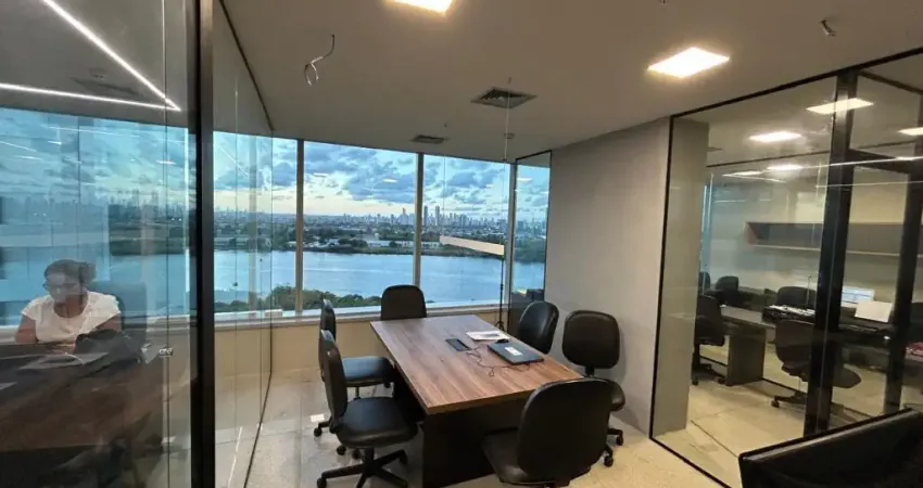 Salas com 103m² para locação no empresarial rio mar trade center