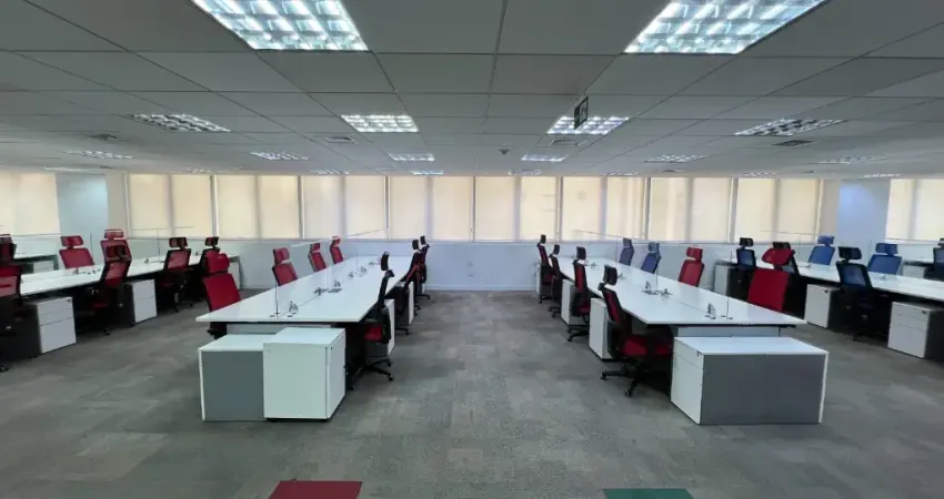 Linda laje corporativa mobiliada de 632 metros- vila nova conceição