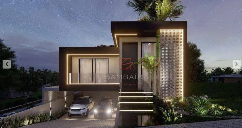 Casa com 4 dormitórios à venda, 255 m² por R$ 2.200.000 - Condomínio Residencial Euroville II - Bragança Paulista/SP