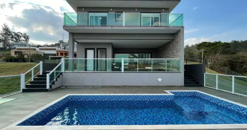 Casa com 5 dormitórios, 400 m² - venda por R$ 2.500.000,00 ou aluguel por R$ 12.550,00/mês - Condomínio Residencial Campos do Conde - Bragança Paulista/SP