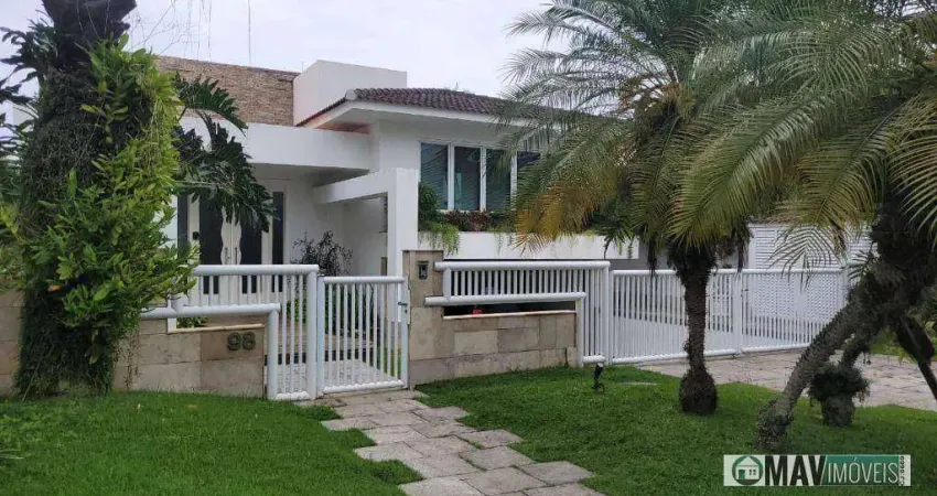 Casa com 4 dormitórios à venda, 504 m² por r$ 4.500.000,00 - barra da tijuca - rio de janeiro/rj