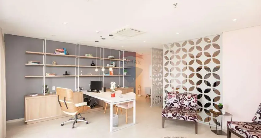 Sala comercial reformada na Vila Clementino, 42m², 500m do metrô, 1 vaga, pronta para trabalhar!