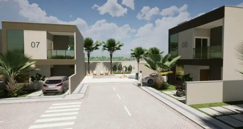 CASA  NA PLANTA DUPLEX EM CONDOMÍNIO NA CHÁCARA BRASIL