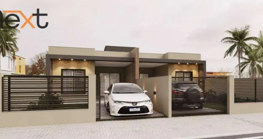 Casa com 2 dormitórios à venda, 78 m² por r$ 390.000,00 - itajuba - barra velha/sc