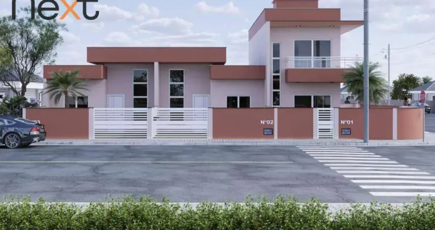 Sobrado de alto padrão na praia do tabuleiro, barra velha: 2 suítes e lazer!