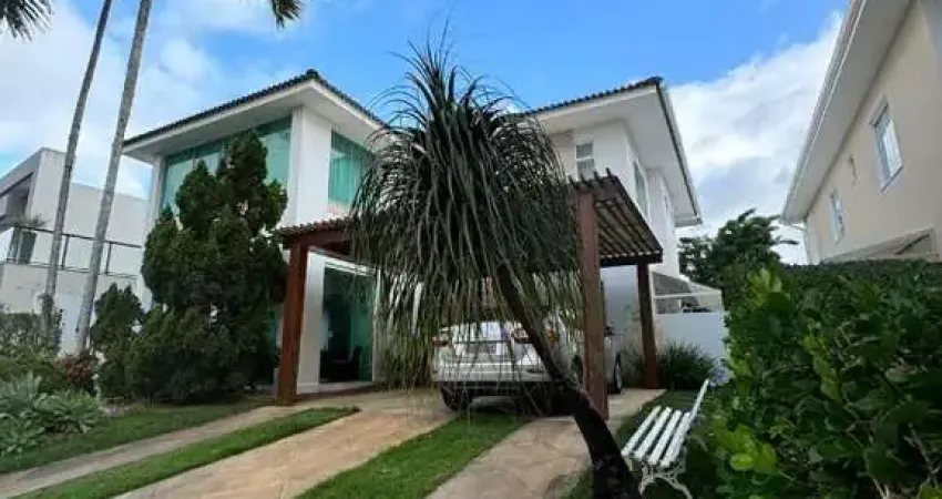 Casa em condomínio fechado com 4 quartos à venda na Rua Guarajuba, 655, Alphaville (Abrantes), Camaçari