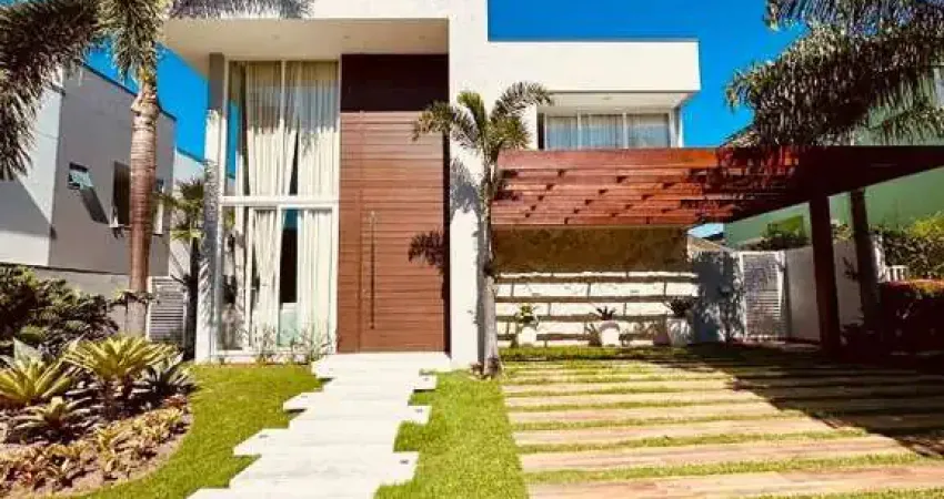 Casa em condomínio fechado com 4 quartos à venda na Rua Caraíva, 876, Alphaville (Abrantes), Camaçari