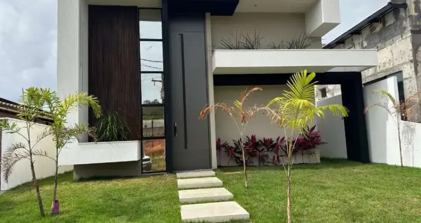 Casa em condomínio fechado com 4 quartos à venda na Rua Lagoa Branca, 877, Abrantes, Camaçari