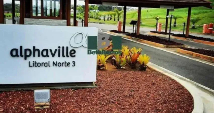 Terreno em condomínio fechado à venda na Rua Guarajuba, 87, Alphaville (Abrantes), Camaçari