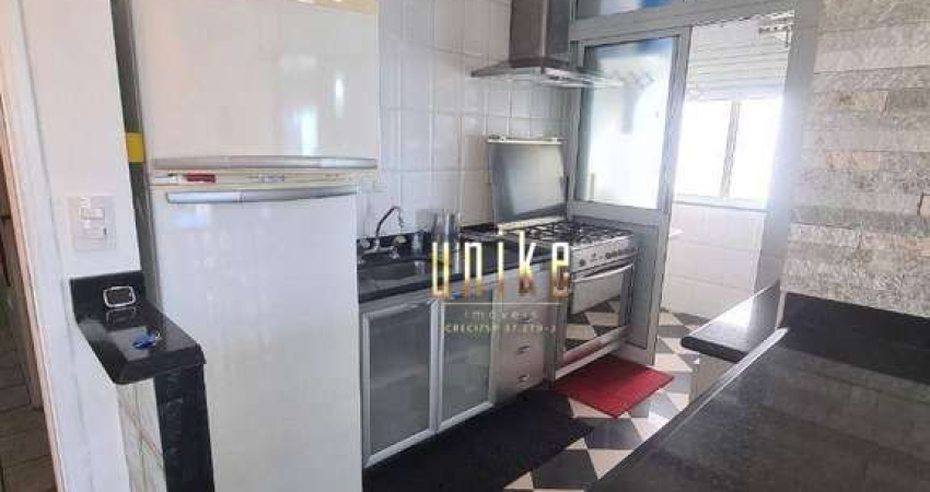 Apartamento com 1 dormitório para alugar, 60 m² por R$ 3.680,00/mês - Jardim Aquarius - São José dos Campos/SP