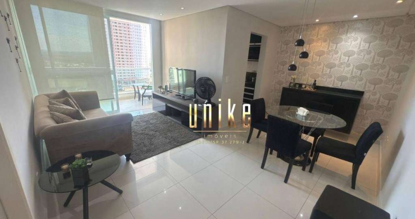 Apartamento com 1 dormitório para alugar, 56 m² por R$ 4.011,01/mês - Jardim das Colinas - São José dos Campos/SP