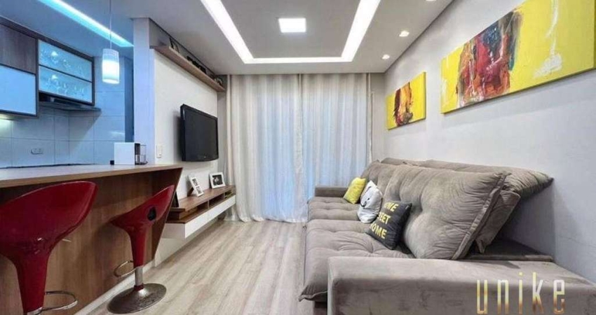 Apartamento com 2 dormitórios, 77 m² - venda por R$ 990.000 ou aluguel por R$ 6.000 - Vila Ema - São José dos Campos/SP
