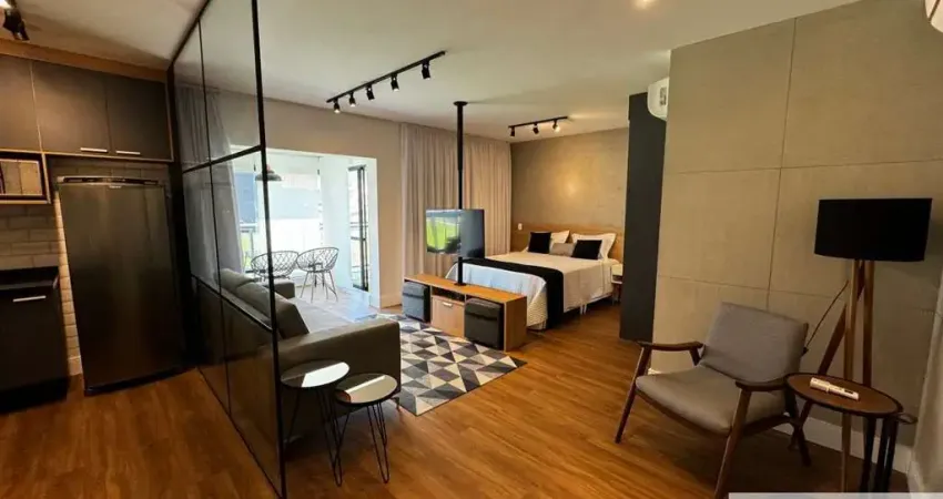 Apartamento para locação na Chácara Santo Antônio , 1 dormitório e 77 m ²