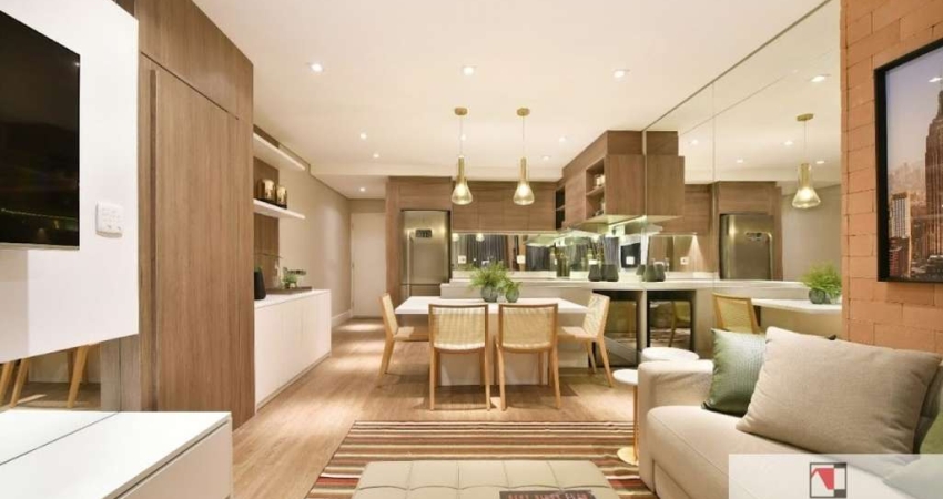 Apartamento para Locação Vila Nova Conceição Mobiliado, com 74 mts, sendo 1 suite, 2 vagas