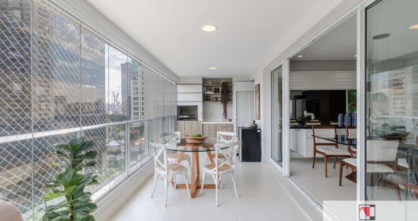 Apartamento para venda no Brooklin , 3 dormitórios e 134 m ²