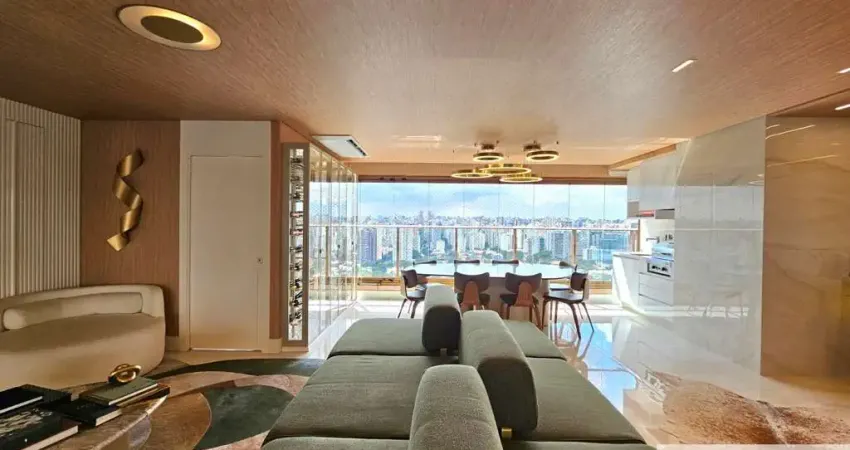Apartamento para venda no Brooklin , 3 dormitórios e 147 m ²