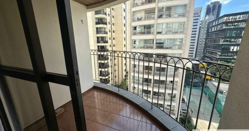 Vendo ou alugo Itaim Bibi com 45 mts, 1 dormitório com varanda