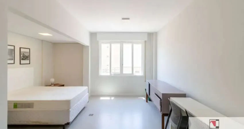 Apartamento  para locação na Vila Buarque, 1 dormitório e 30 m ²