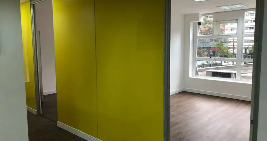 Sala comercial para locação na Bela Vista, 3 salas e 65 m ²