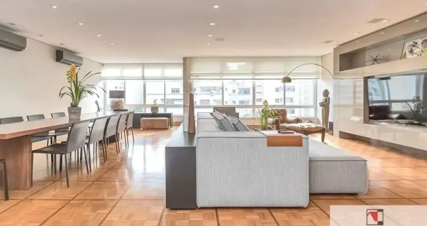 Apartamento para locação em Higienópolis , 3 dormitórios e 220 m ²