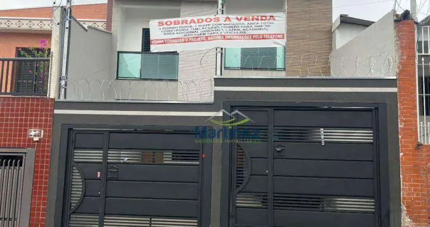 Sobrado com 3 dormitórios à venda, 70 m² por R$ 630.000 - São Lucas - São Paulo/SP