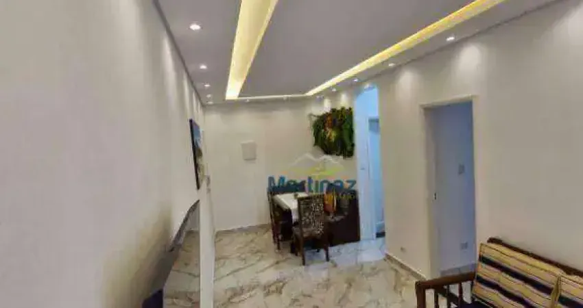 Apartamento com 1 dormitório à venda, 52 m² por R$ 360.000 - Canto do Forte - Praia Grande/SP