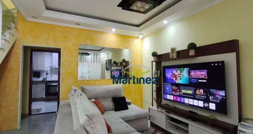 Sobrado com 3 dormitórios à venda, 110 m² por r$ 670.000,00 - vila ema - são paulo/sp