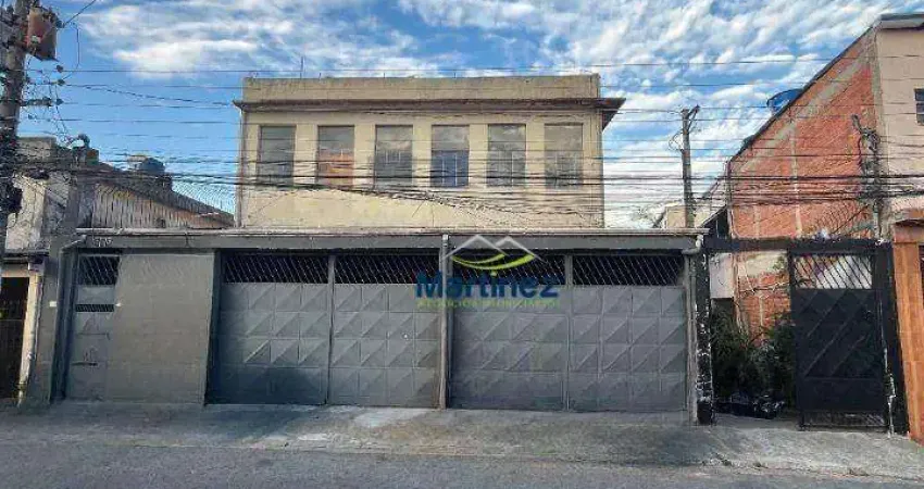 Galpão à venda, 511 m² por r$ 1.250.000,00 - vila bancária - são paulo/sp