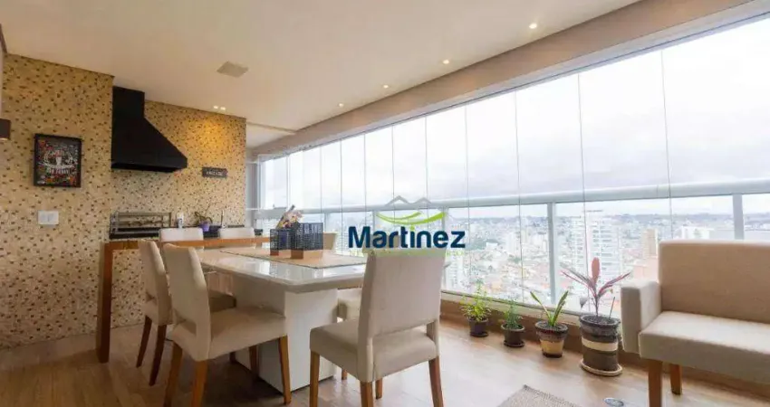 Apartamento com 3 dormitórios para alugar, 119 m² por r$ 10.620,00/mês - vila carrão - são paulo/sp