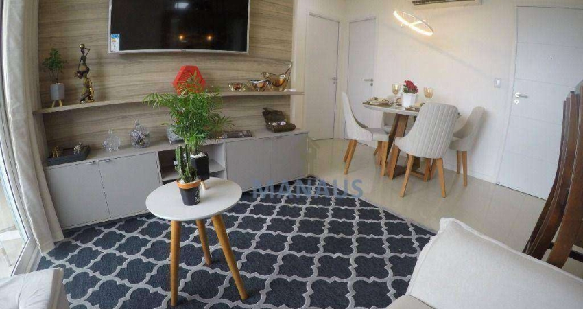 Apartamento com 3 dormitórios à venda, 68 m² por R$ 565.000,00 - Flores - Manaus/AM