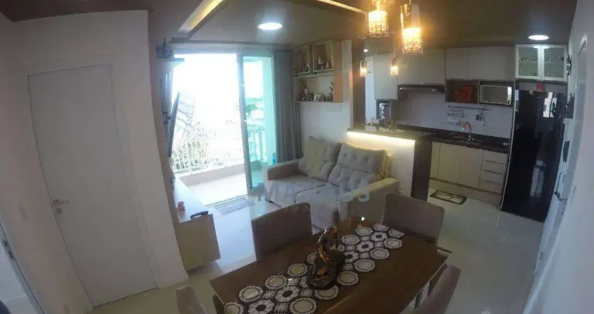 Apartamento com 3 dormitórios, 68 m² - venda por r$ 580.000,00 ou aluguel por r$ 3.750,00/mês - flores - manaus/am