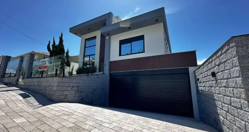 Casa alto padrão com 3 dormitórios e 2 suítes no pedra branca - palhoça/sc