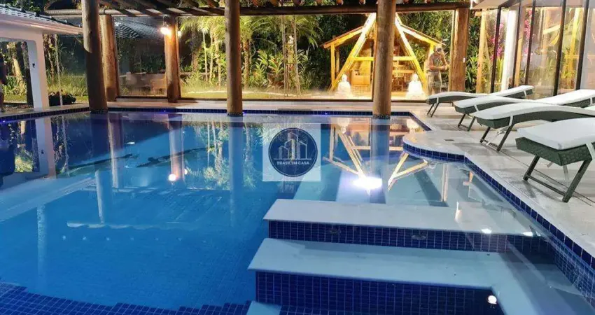 Casa em condomínio para venda em bertioga, morada da praia, 8 dormitórios, 1 suíte, 4 banheiros, 6 vagas