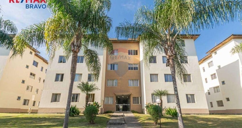 Apartamento à venda, 3 quartos, 1 banheiro, 1 vaga, 57 m², no bairro Iná em São José dos Pinhais/PR