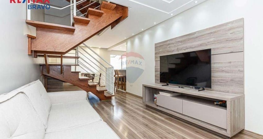 Sobrado à venda, 3 quartos, em condomínio, no Guabirotuba, Curitiba