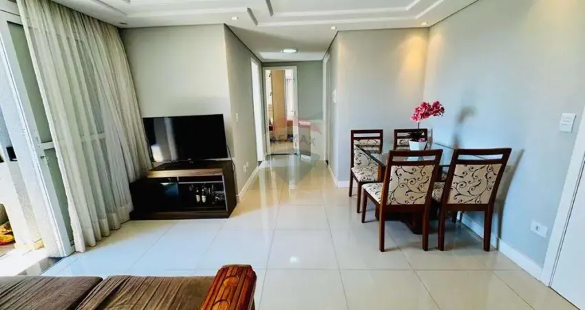 Apartamento edifício le chateau residencial, com 02 quartos, 01 vaga garagem, sacada com churrasqueira no centro de pinhais pr