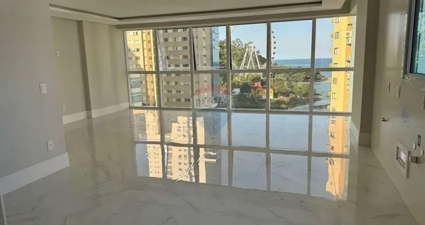 Apartamento na barra norte, fg skyline tower, vista e quadra mar, 04 suítes, 151 m², 02 vagas de garagem em balneário camboriú santa catarina