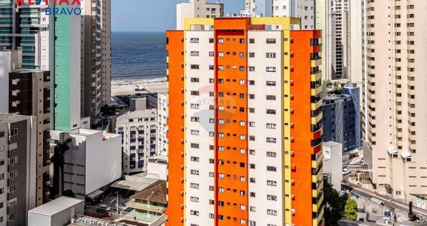 APARTAMENTO QUADRA MAR NA BARRA SUL EM BALNEÁRIO CAMBORIÚ, COM 03 QUARTOS, 1 SUÍTE, 192M2, SACADAS, CHURRASQUEIRA, PISCINA COLETIVA