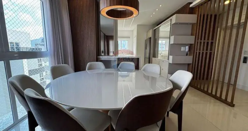 Apartamento a Venda Decorado e Mobiliado com 3 suítes, 123 m2, 02 vagas de garagem no Ed. Salvatore Residenziale no centro de Balneário Camboriú SC